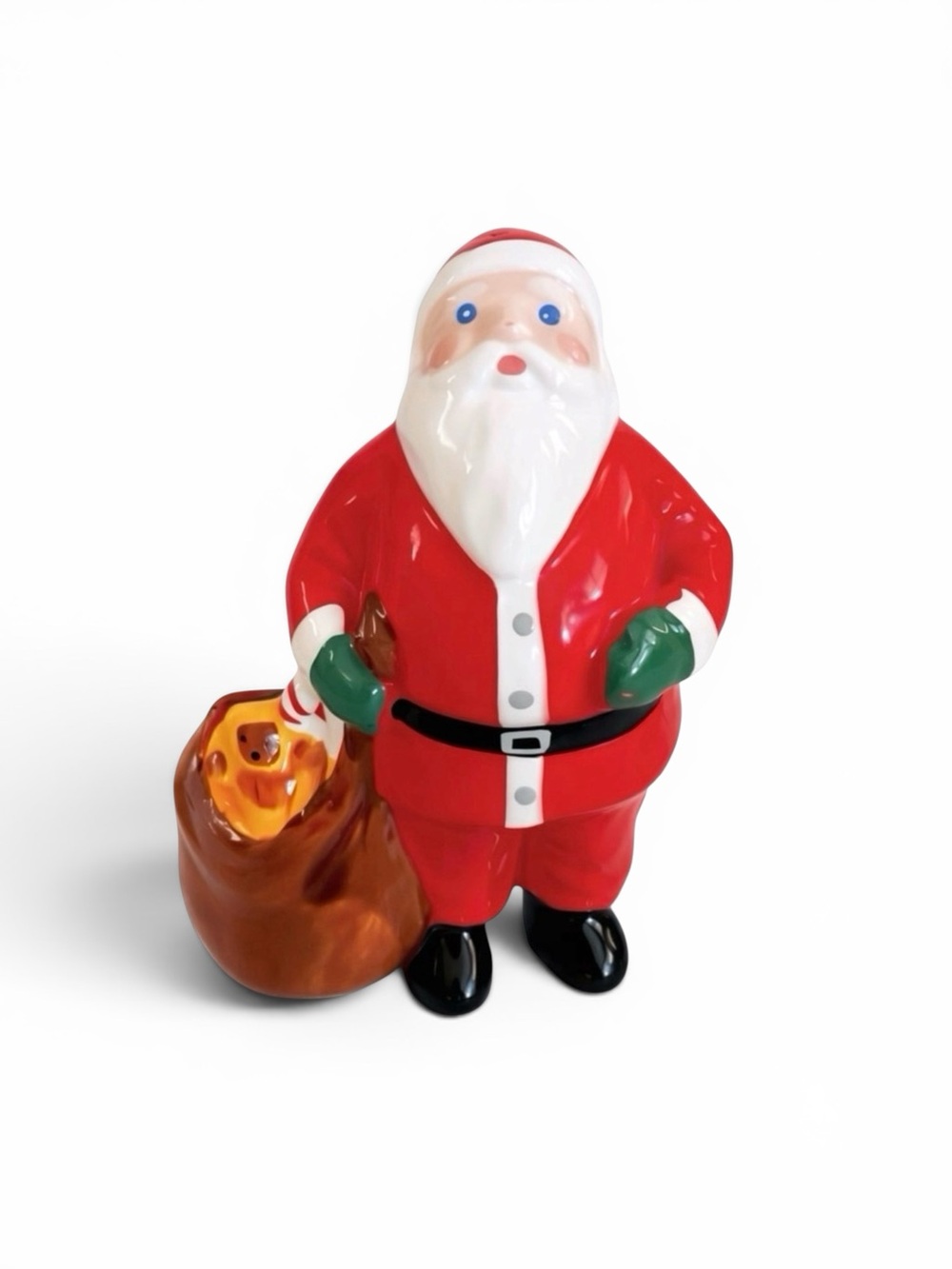 Department 56 Vintage Santa Porcelain Figurine w/ Toy Sack | Christmas Decor